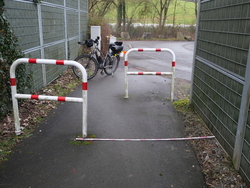 Zwischen Ricken und Bauckloh stadteinwärtsvordere Schranke