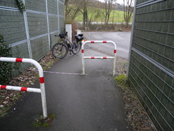 Zwischen Ricken und Bauckloh stadteinwärtshintere Schranke
