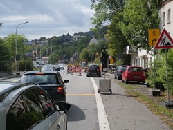 2026-08-22immer noch keine Umleitungs-Ausschilderung für Radler, die der B236 gefolgt sind 
